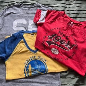 San Francisco T Bundle - 49ers Warriors SF